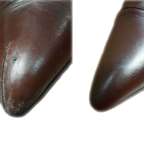 Реставрация царапин на обуви